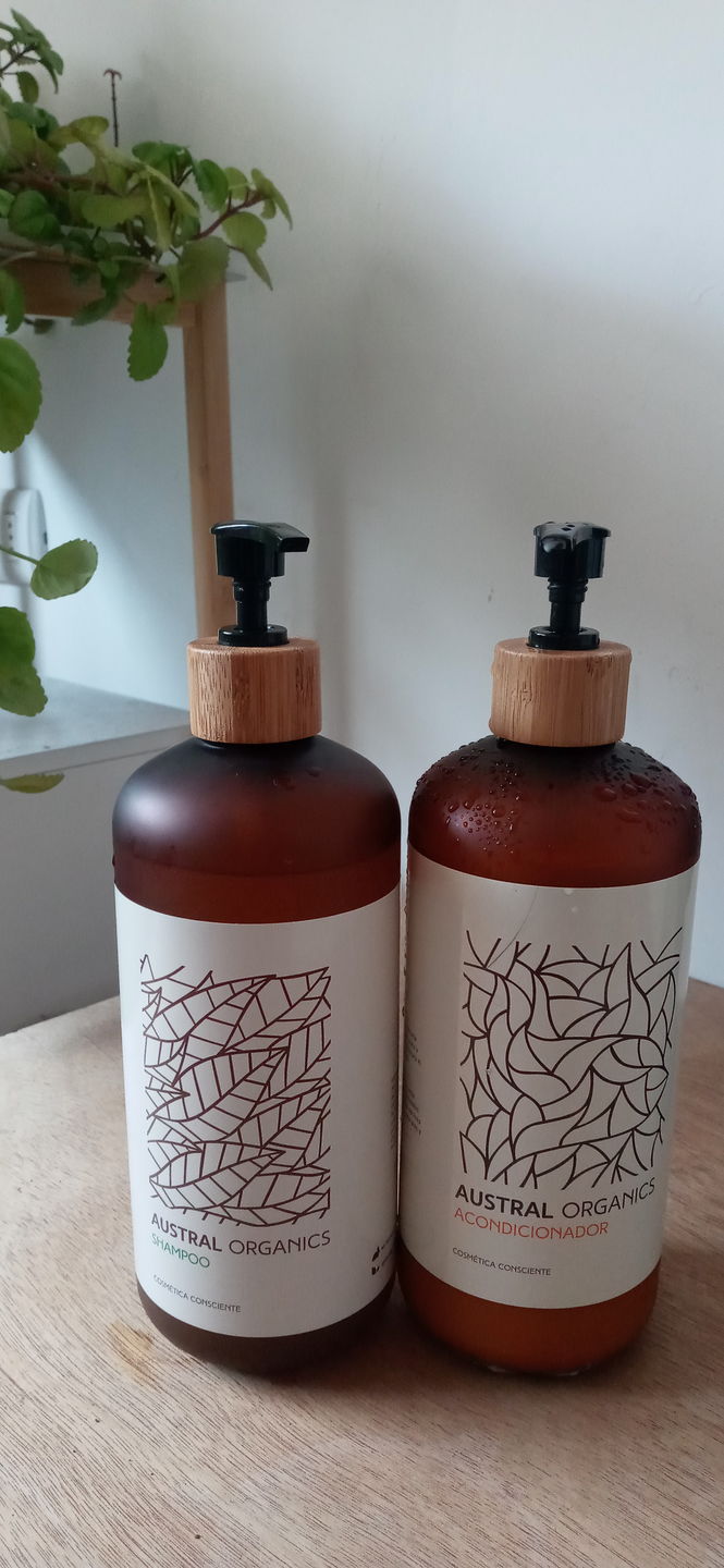 Customer photo review of Pack shampoo + acondicionador 800 ml