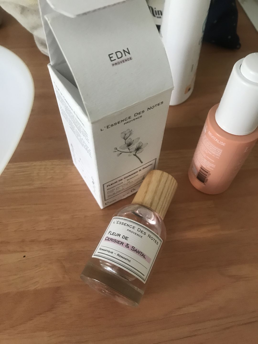 Customer photo review of Fleur de Cerisier & Santal