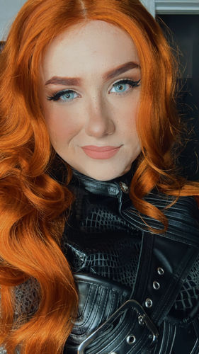 Customer photo review of FreshTone Super Naturals Aqua Blue Contact Lenses