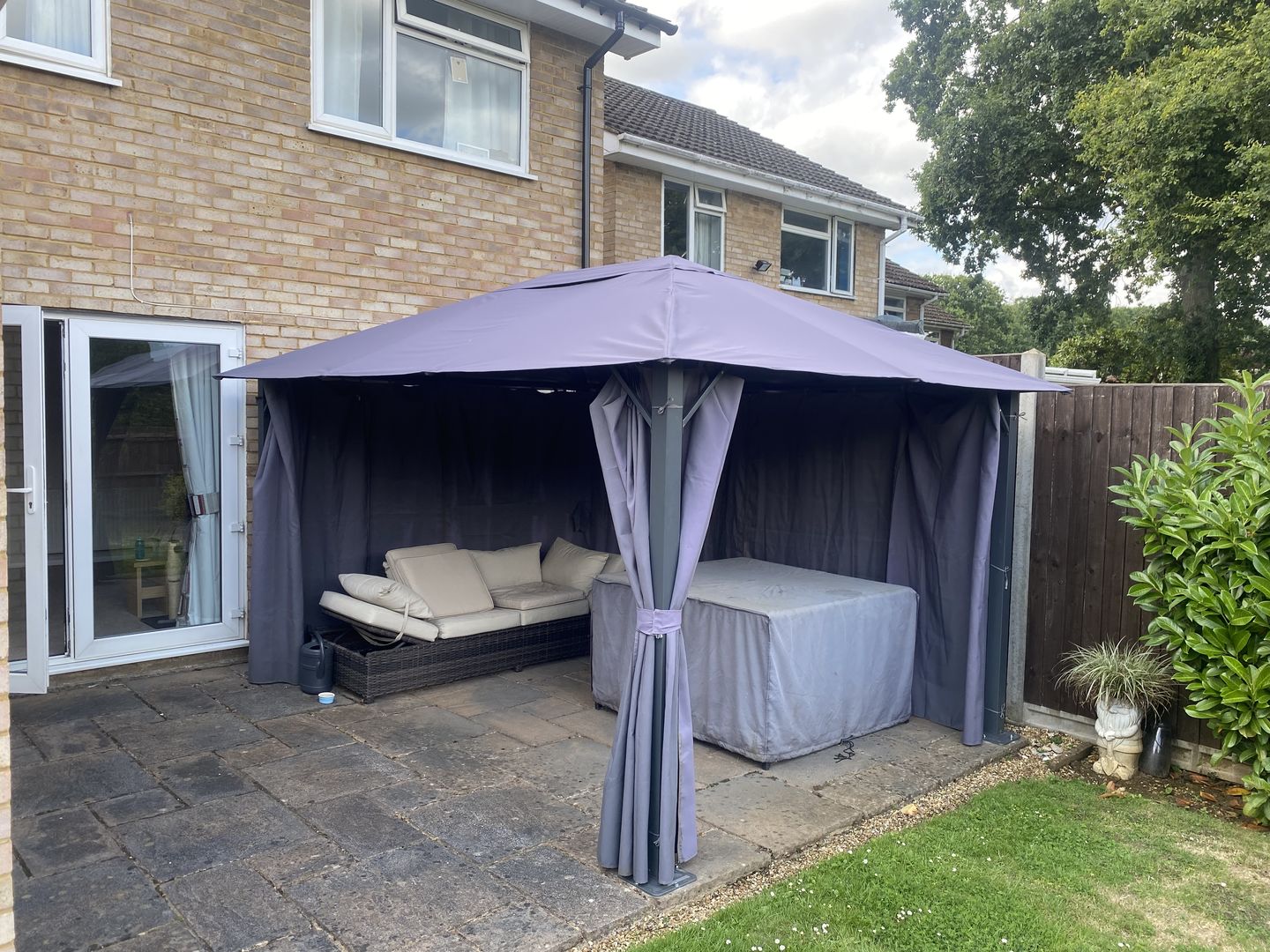 Customer photo review of Glendale Highfield Gazebo Canopy