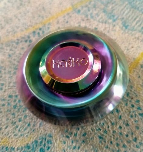 Customer photo review of The Illuminator (UV light reacting) Weighted GLOW Spinner - 100 grams