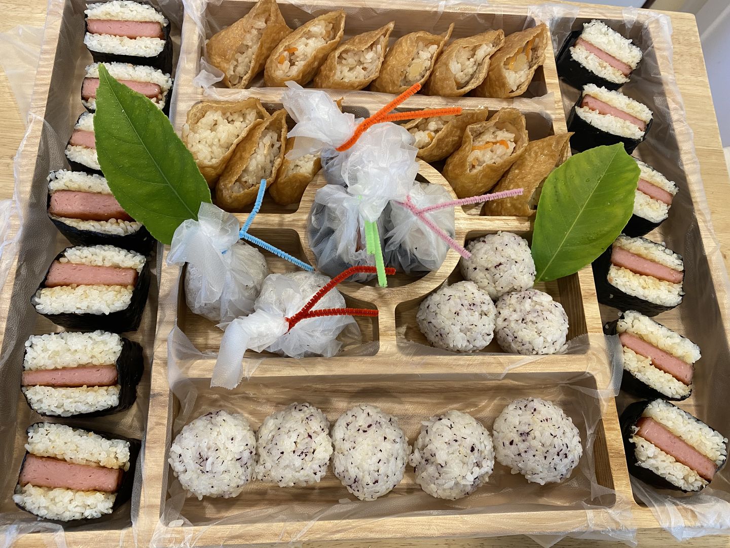 Customer photo review of Hinoki Onigiri Mold