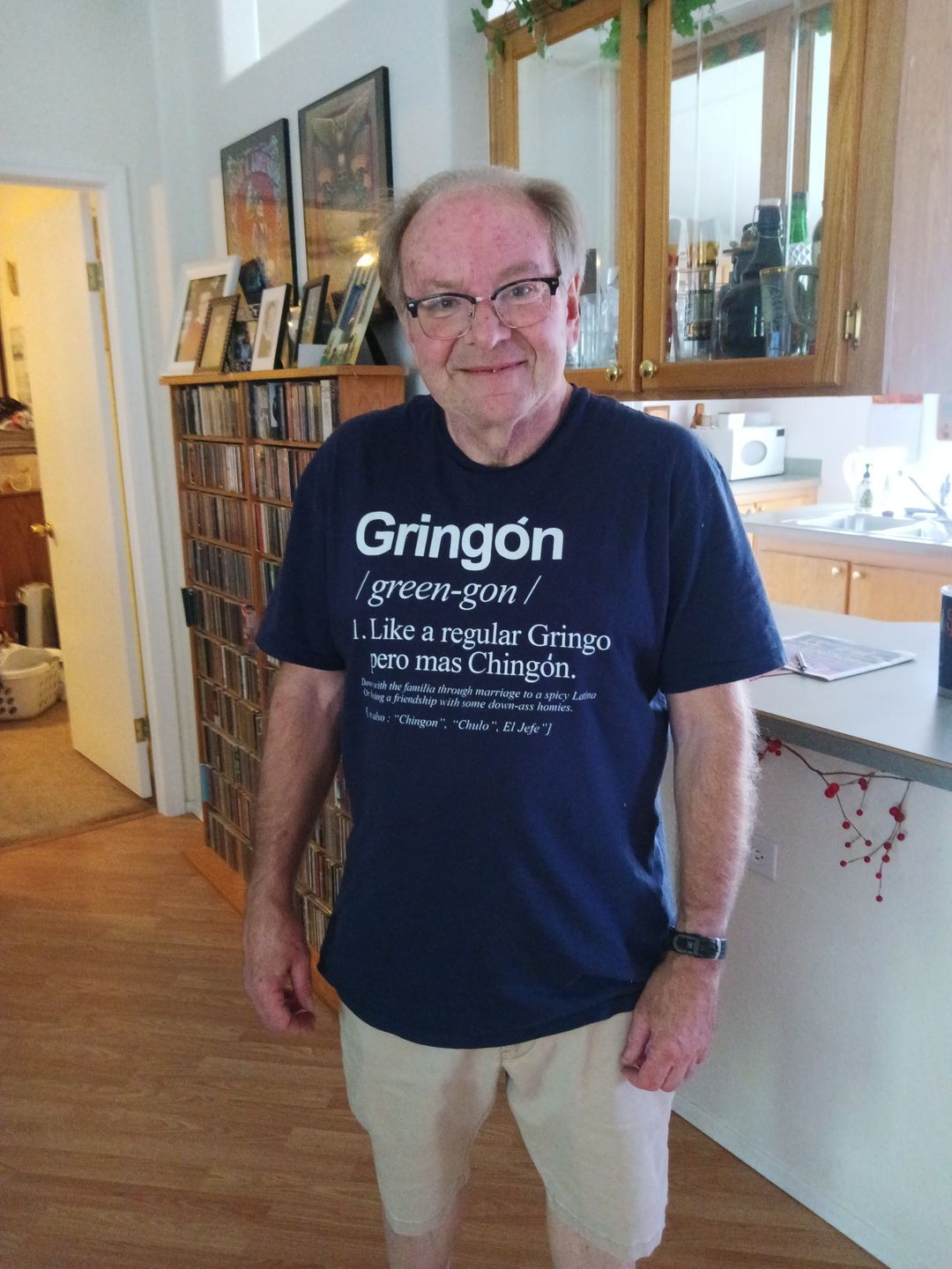Customer photo review of El Gringon OG Old School T-Shirt