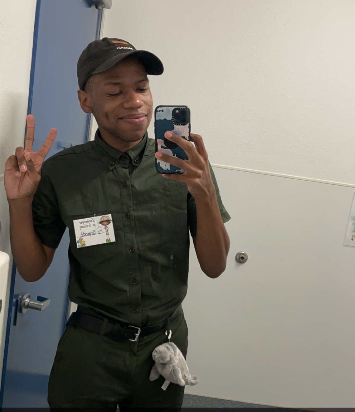 Customer photo review of Olive Mens Romper
