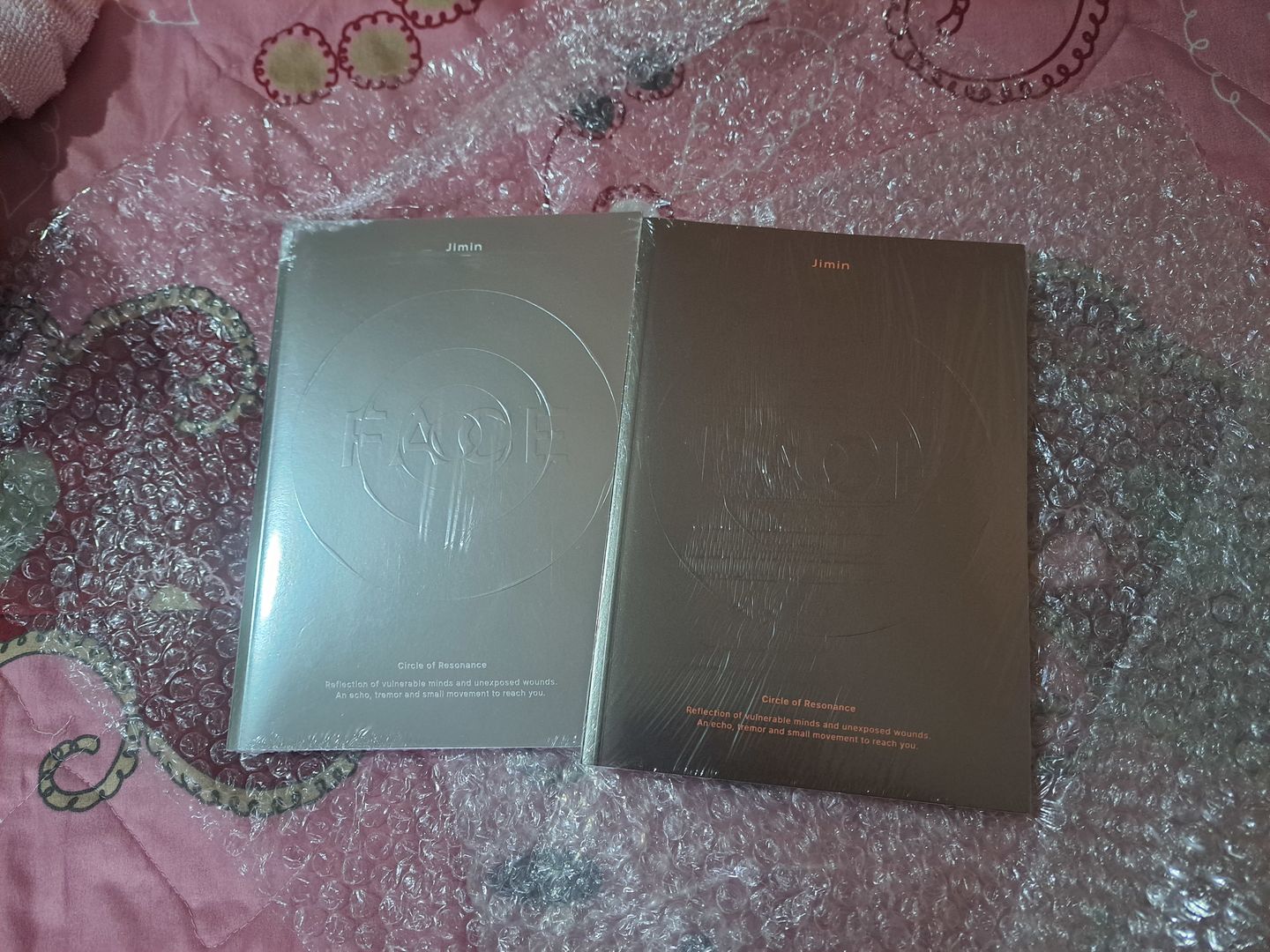 Customer photo review of BTS JIMIN - FACE 1ST SOLO ALBUM NO P.O.B VER.