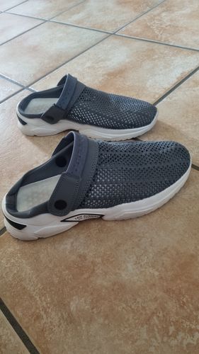 Customer photo review of Sandales d'été évidées orthopédiques - Homme - Nevova