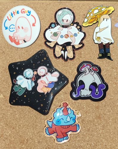 Customer photo review of Ghost Sticker Blind Bag Series 1