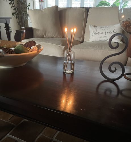 Customer photo review of KIT Felicity - La tua candela per sempre