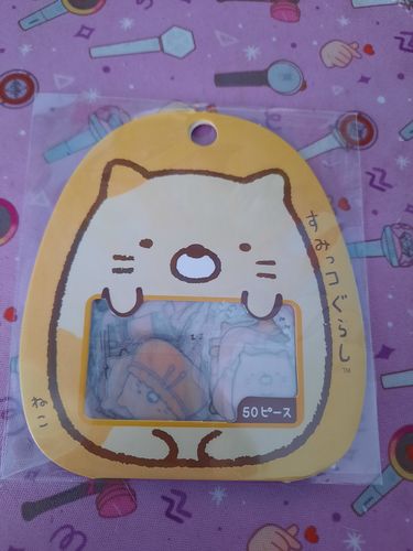 Customer photo review of Kawaii Sumikko Gurashi Sticker Pack