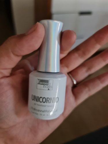 Customer photo review of Gel Unicornio 15 ml Fantasy Nails