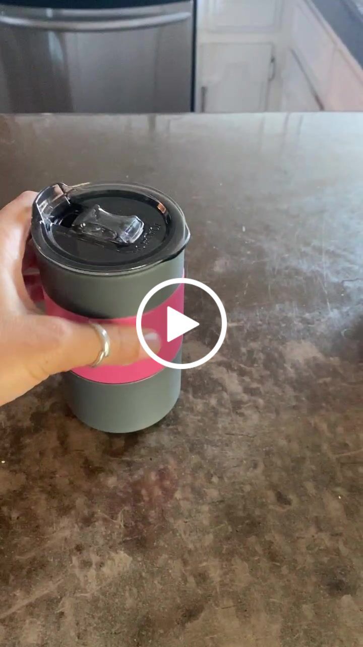 Customer video review of Non-Tipping Can Cooler