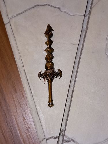 Customer photo review of Mini-Würfelschwerter