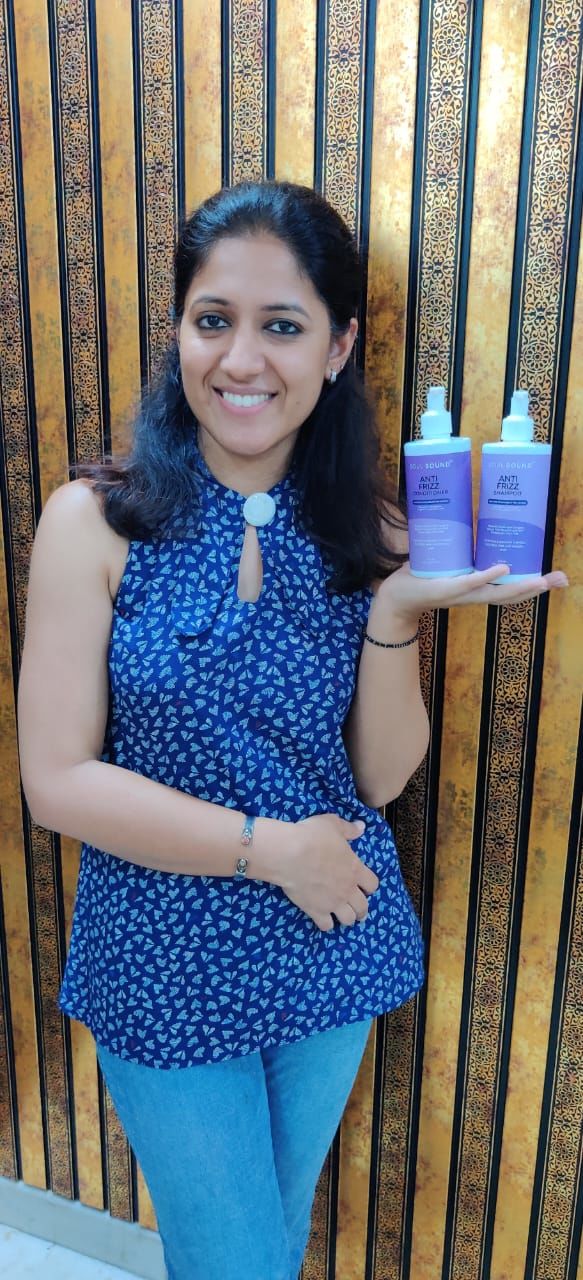 Customer photo review of Anti-Frizz Conditioner