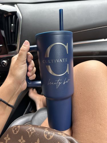 Customer photo review of TREK TUMBLER | 40 oz