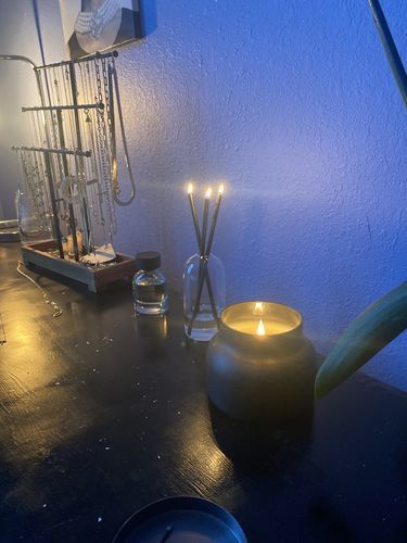 Customer photo review of KIT Felicity - La tua candela per sempre
