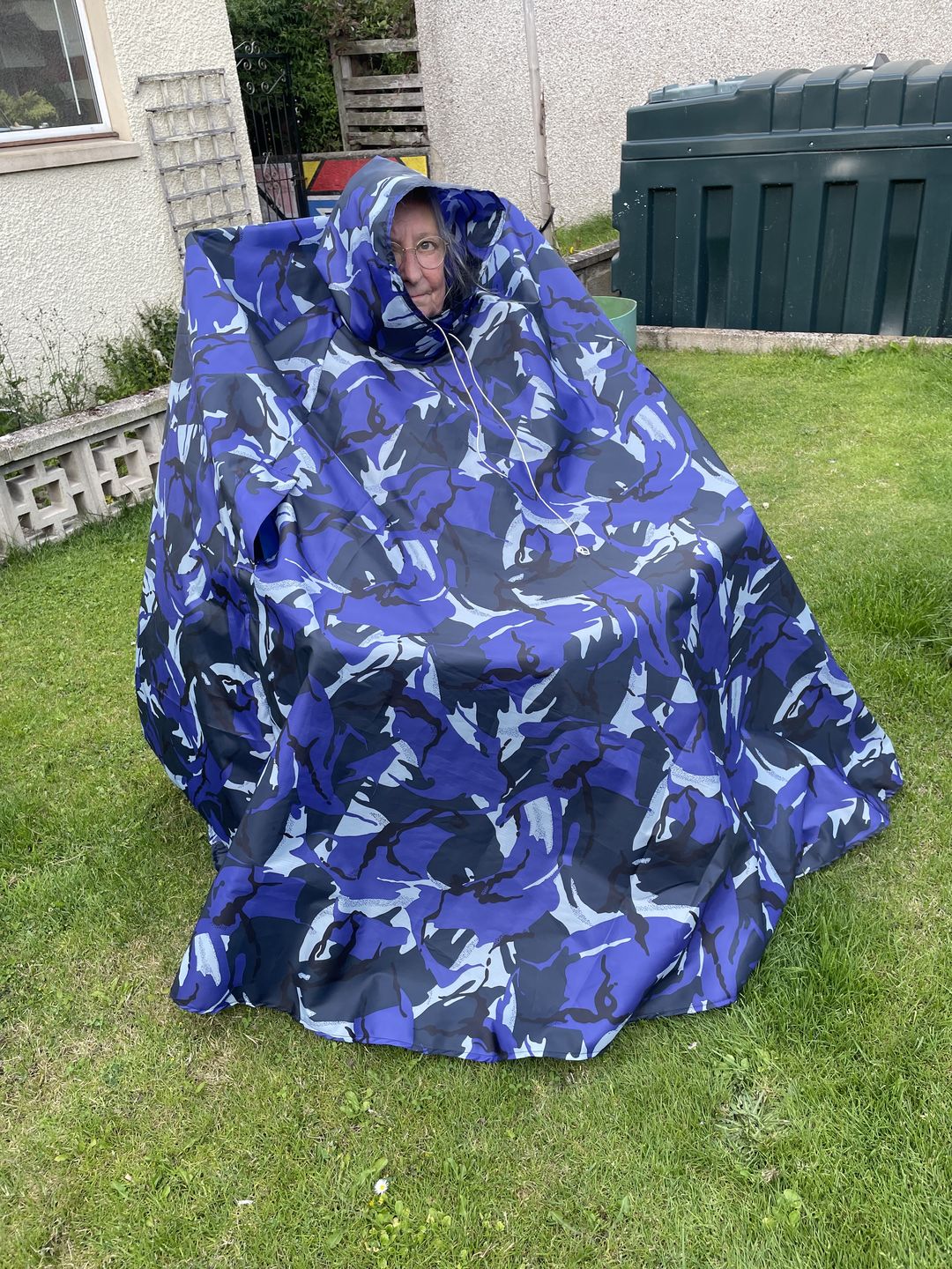 Customer photo review of Water Resistant Camouflage Ripstop Fabric
