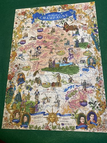 Customer photo review of Wine Puzzle - Champagne