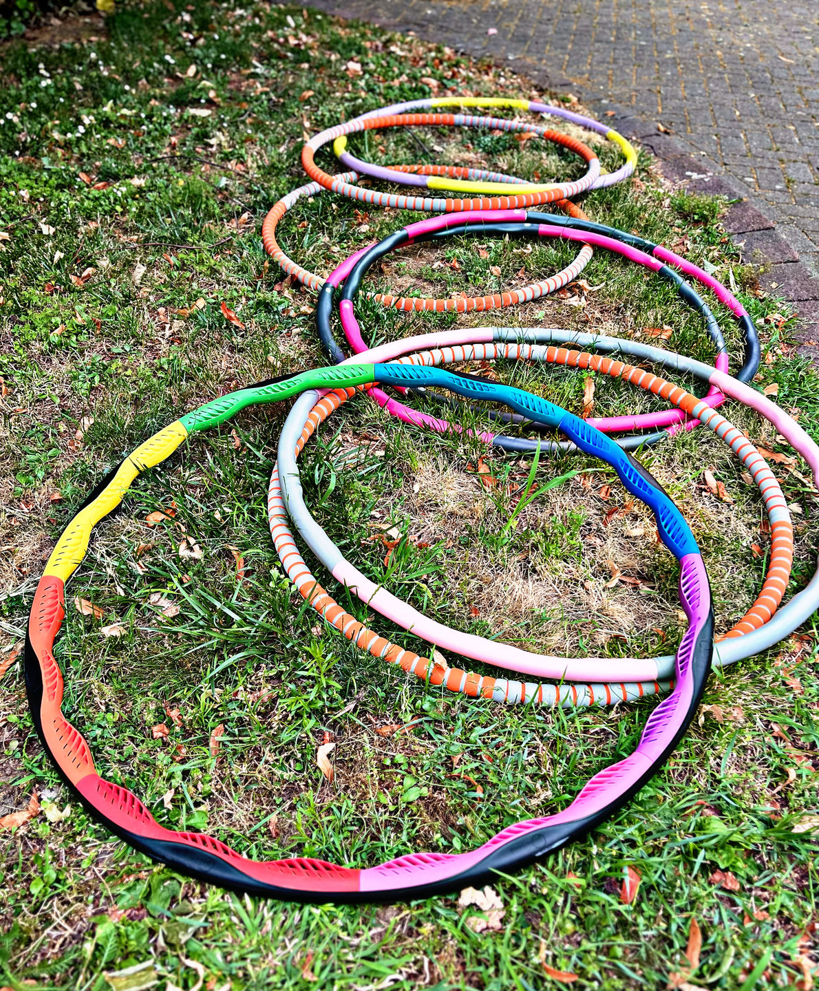 Customer photo review of Powerhoop Deluxe Weighted Hula Hoop 1.9kg