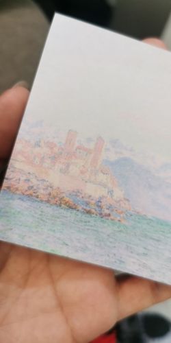Customer photo review of The Great Paintings Notepad