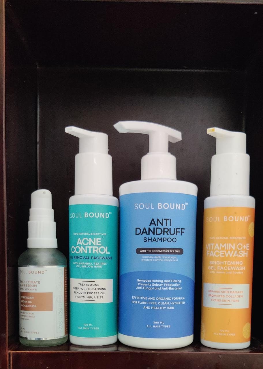 Customer photo review of Acne Control Oil Removal Face Wash