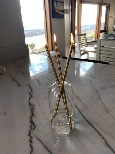 Customer photo review of KIT Felicity - La tua candela per sempre