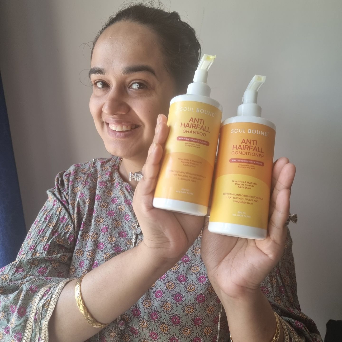 Customer photo review of Anti-Hairfall Shampoo