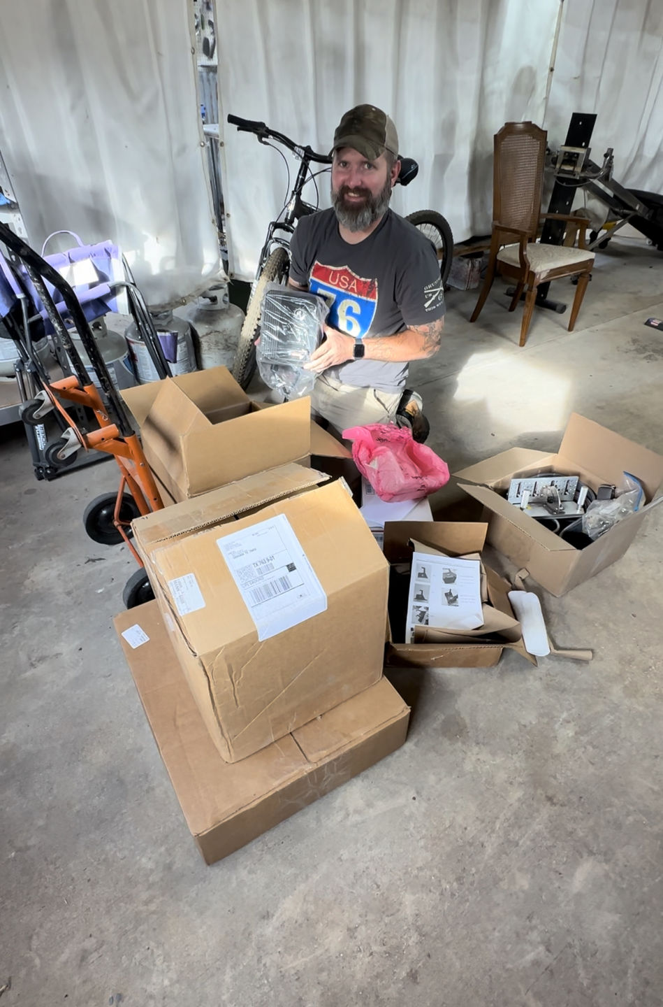 Customer photo review of 2" x 72" Sanding Belts for Stock Removal 20 PACK (BULK DISCOUNT)