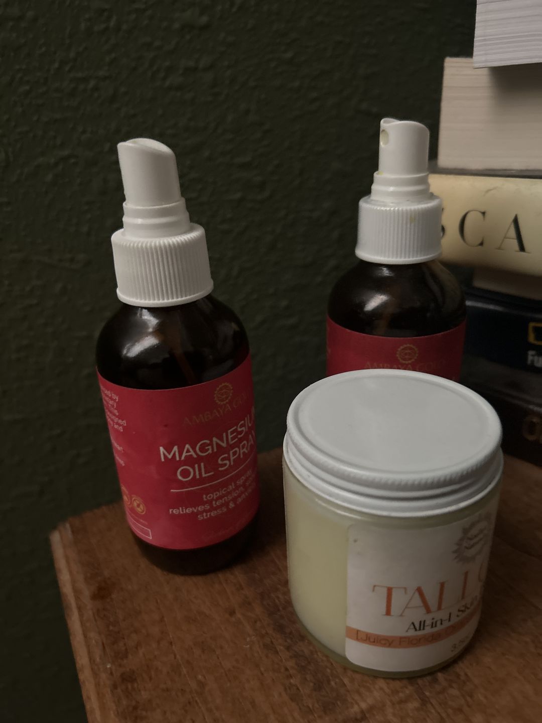 Customer photo review of Magnesium Oil Spray