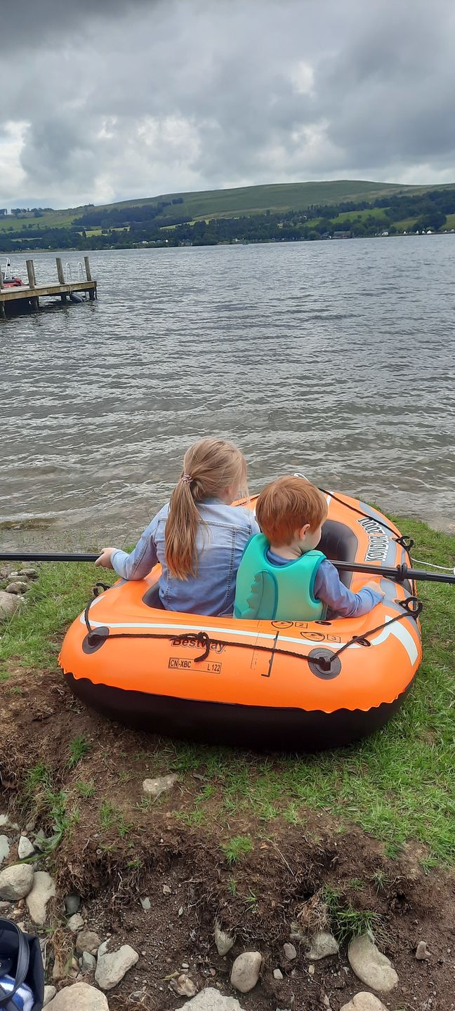 Customer photo review of Bestway Kondor Boat