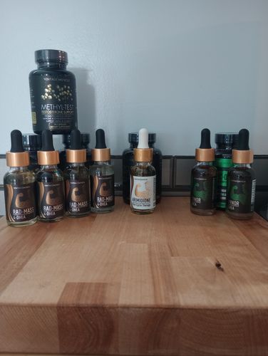 Customer photo review of Alpha Test Stack