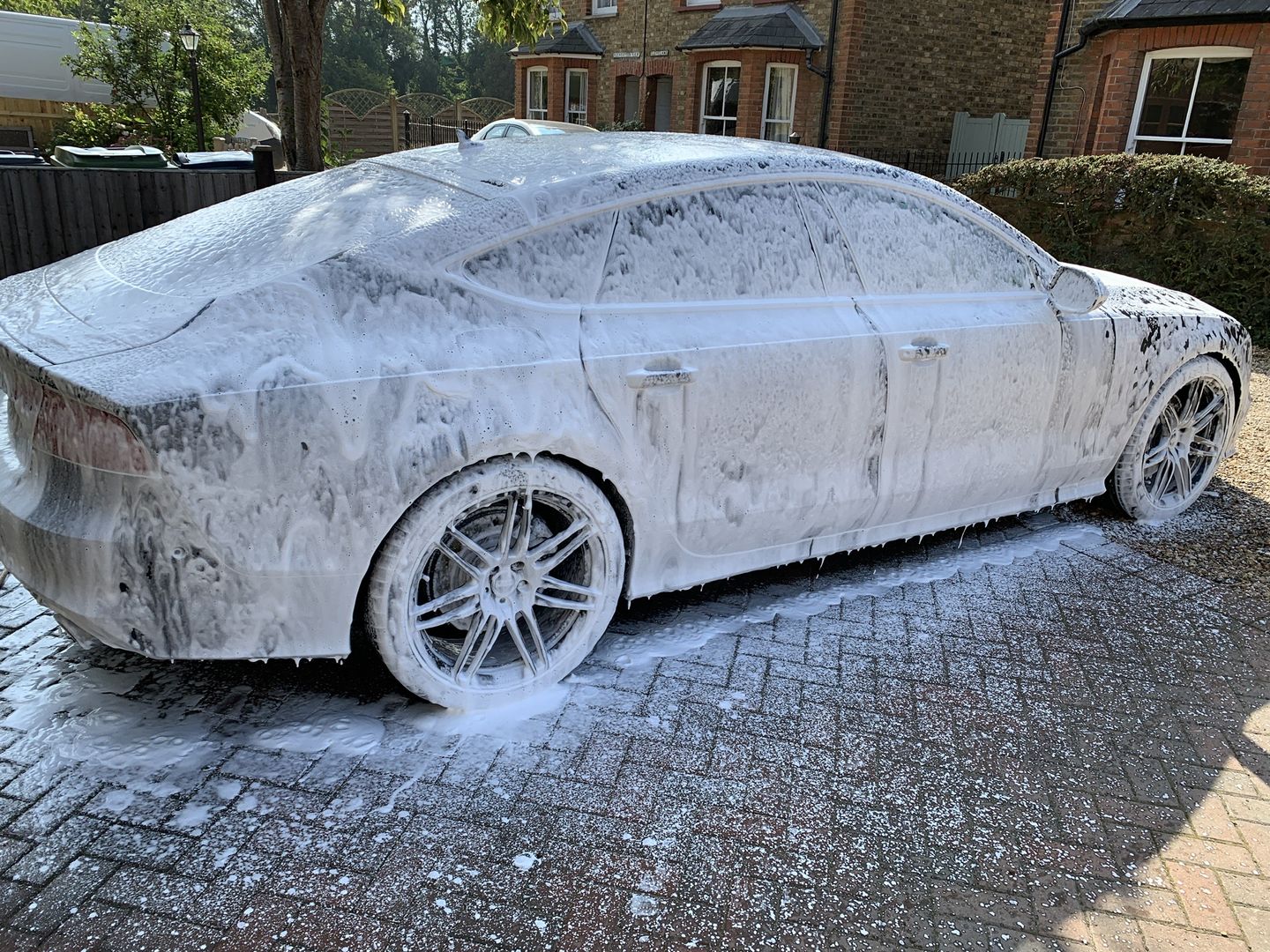 Customer photo review of Wide Mouth Foam Cannon