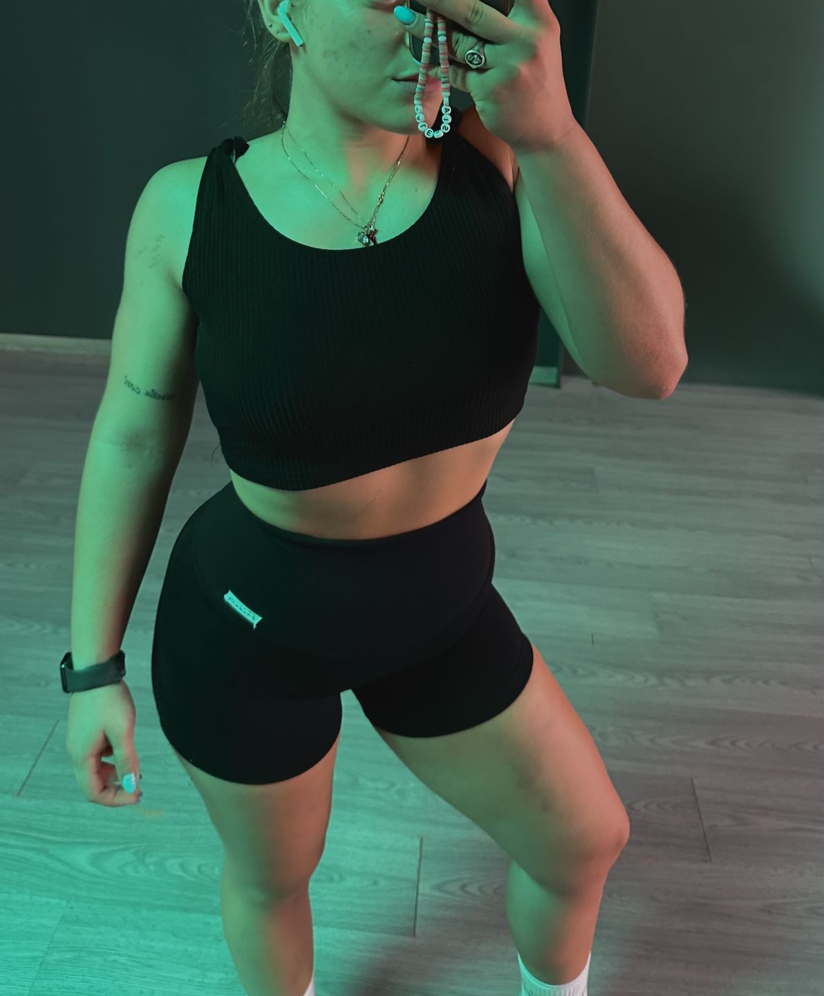 Customer photo review of Shorts CALIPSO Nero Costine