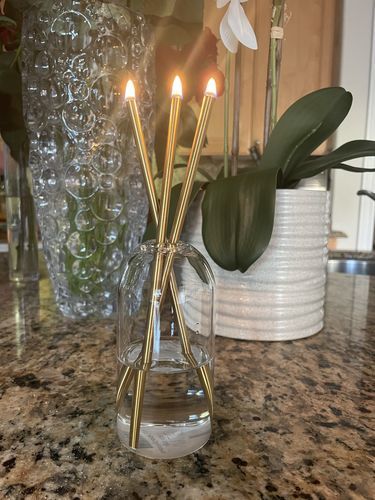 Customer photo review of KIT Felicity - La tua candela per sempre