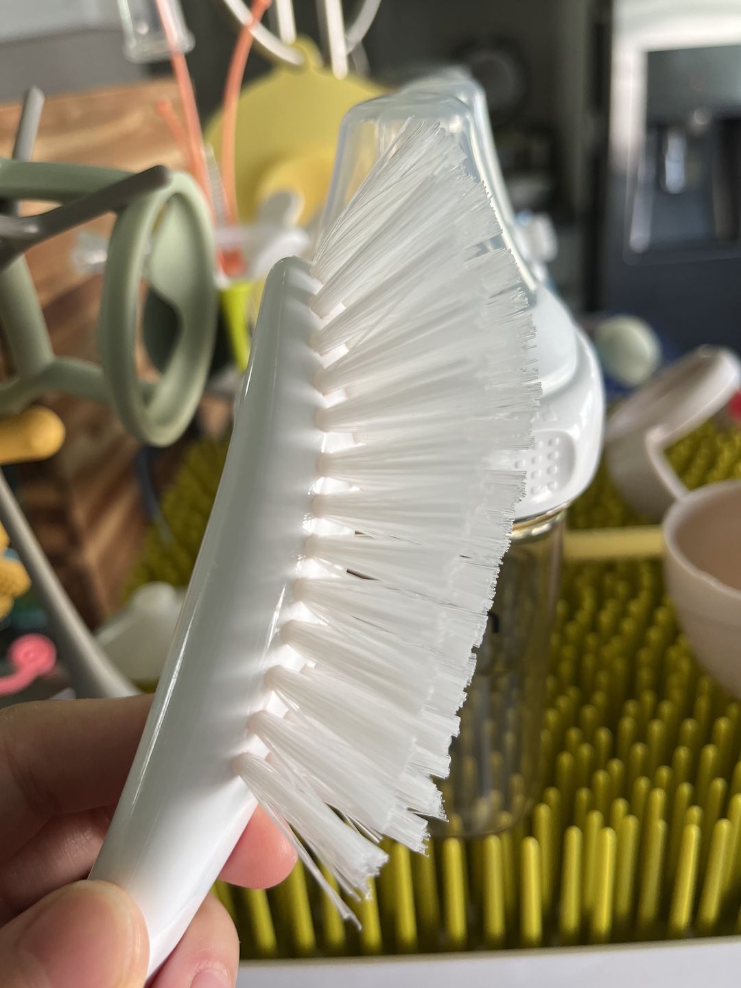 Customer photo review of Hegen Bottle Brush & Nipple Cleaner