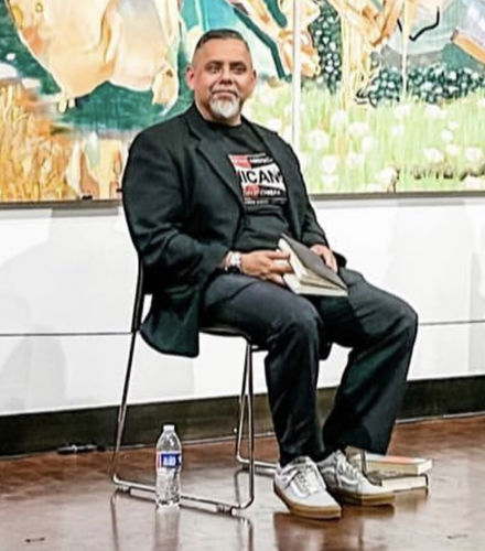 Customer photo review of El Jefe Old School OG Chingon T-Shirt