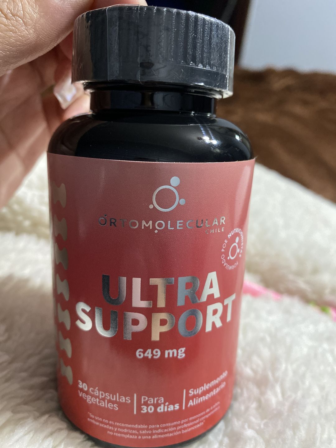 Customer photo review of Ultra Support -30 cáps