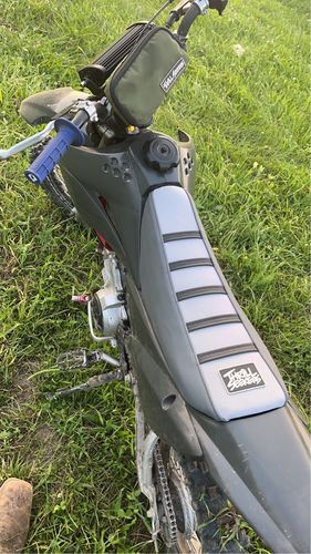 Customer photo review of Custom Seat Cover: 02-'23 KLX110/110L