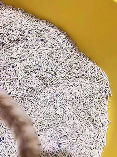 Customer photo review of Michu Tofu Cat Litter Gen3- Dust-Free and Natural Clumping Tofu-Based Formula for Easy Cleanup