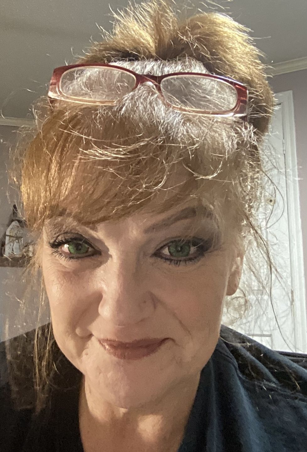 Customer photo review of Vega Bright Forest Green Prescription Colored Contact Lenses