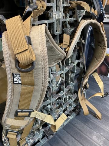 Customer photo review of Treestand Backpack Carrying Straps