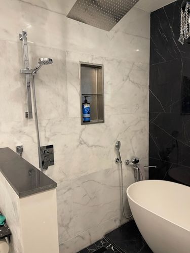 Customer photo review of 72 Inch Replacement Shower Hose