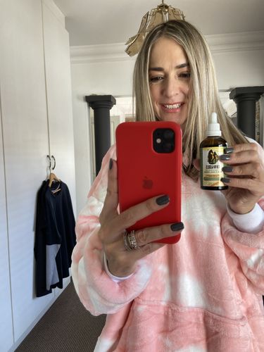 Customer photo review of Hair & Nail Herbs Tincture - Buy 1 Get 1 Free Offer