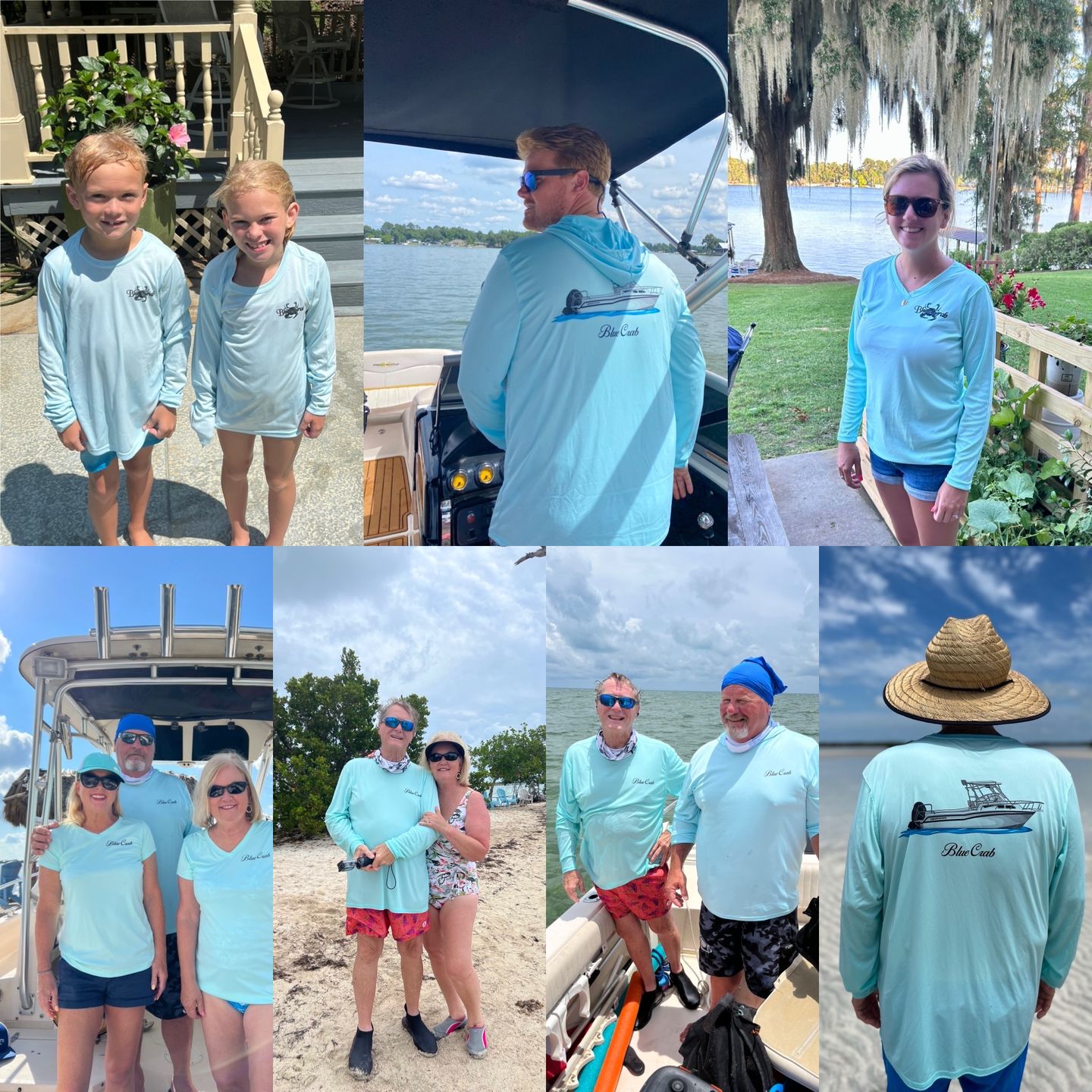 Customer photo review of Women's Dri-Fit Custom Boat Shirts - Long Sleeve
