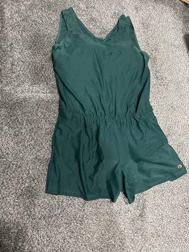Customer photo review of sage swim romper