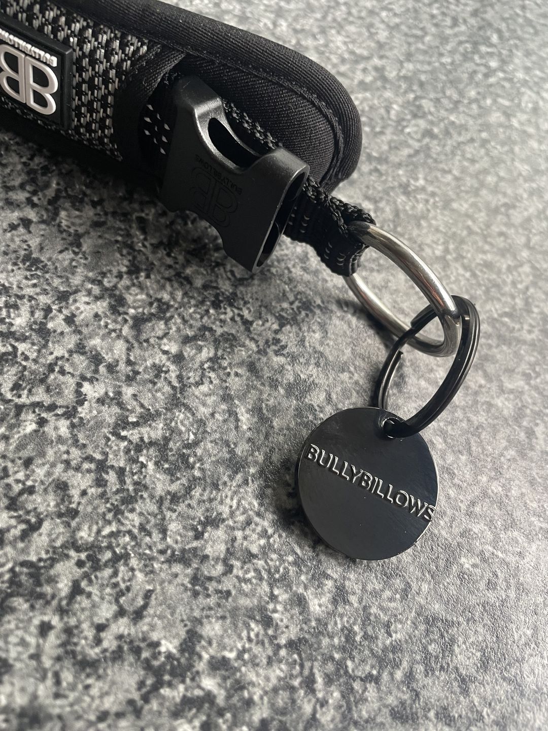 Customer photo review of ID Dog Tag - Black (With Gift Box)