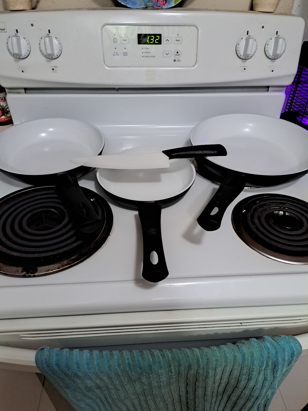 Customer photo review of P600 Cookware Frying Pan Set