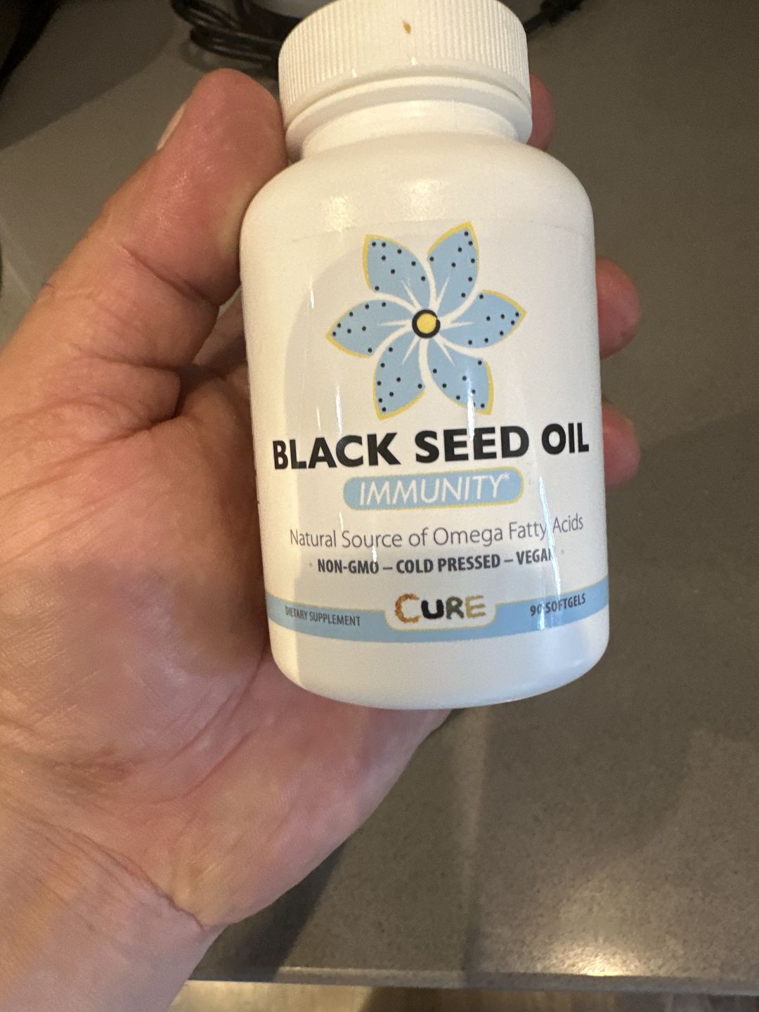 Customer photo review of Black Seed Oil Capsules