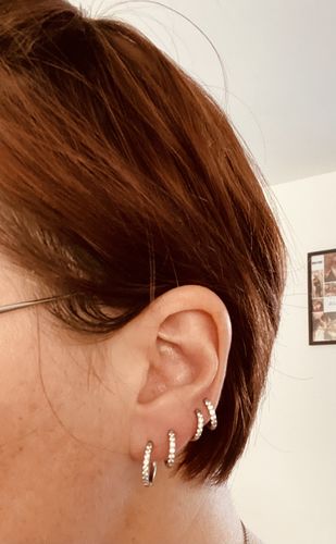 Customer photo review of Les boucles Mélissa