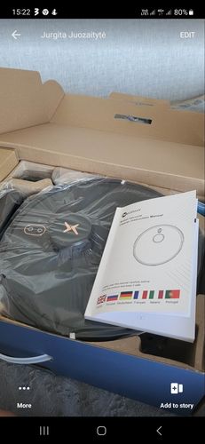 Customer photo review of Neatsvor X600 Pro robotas dulkių siurblys