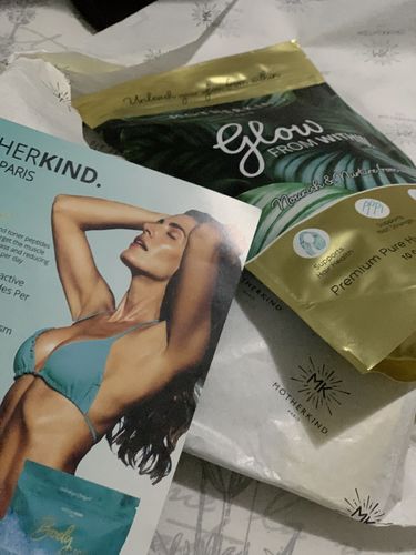 Customer photo review of Glow from Within Collagen Starter Kit